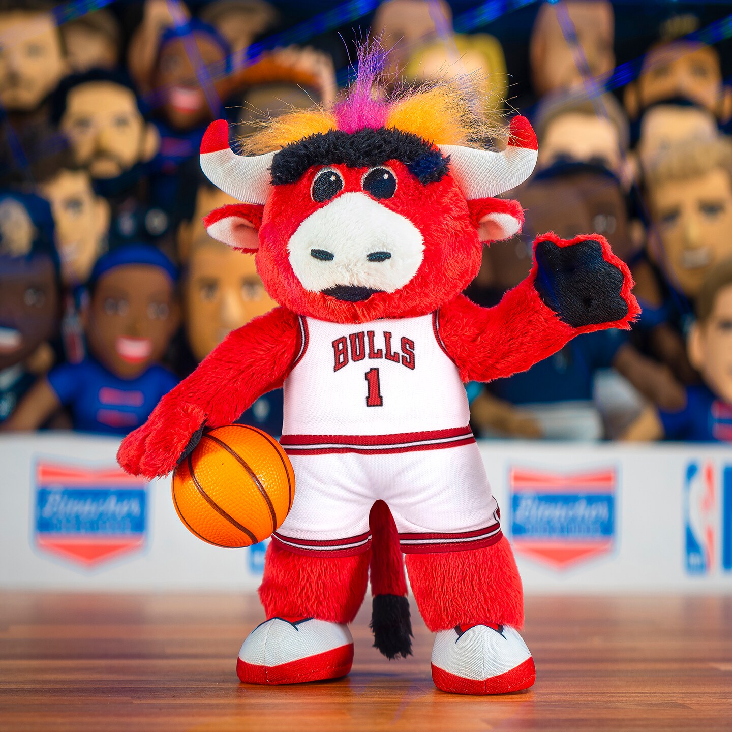 Bleacher Creatures Chicago Bulls Mascot Benny the Bull 10&#x22; Plush Figure