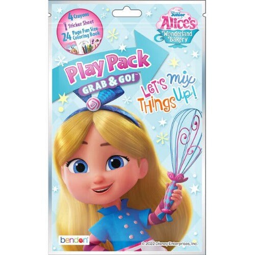 Alice S Wonderland Bakery Grab And Go Play Pack - Party Favors - 1Ct