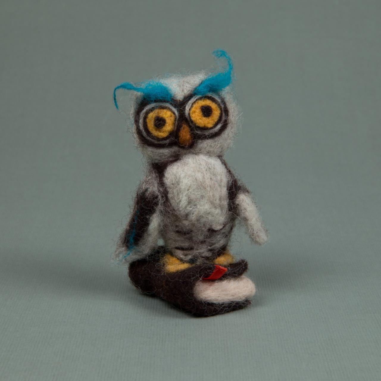 Felting kit Wise owl