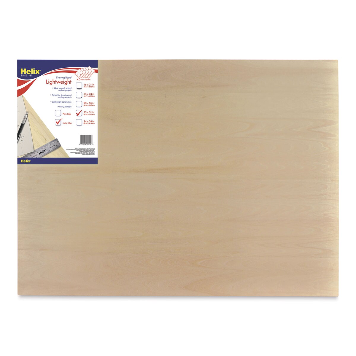 Helix Metal Edge Drawing Board - 23&#x22; x 31&#x22;5/8&#x22;