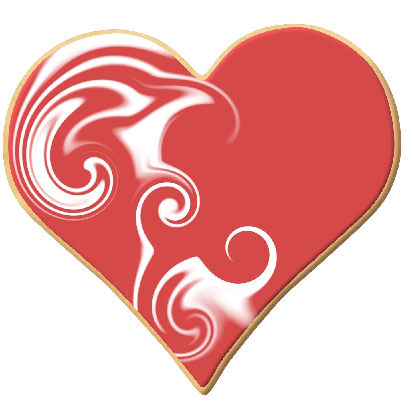 CookieCutter.Com Extra Large Heart with Brace 8 in Cookie Cutter - USA Made Tin Plate Steel