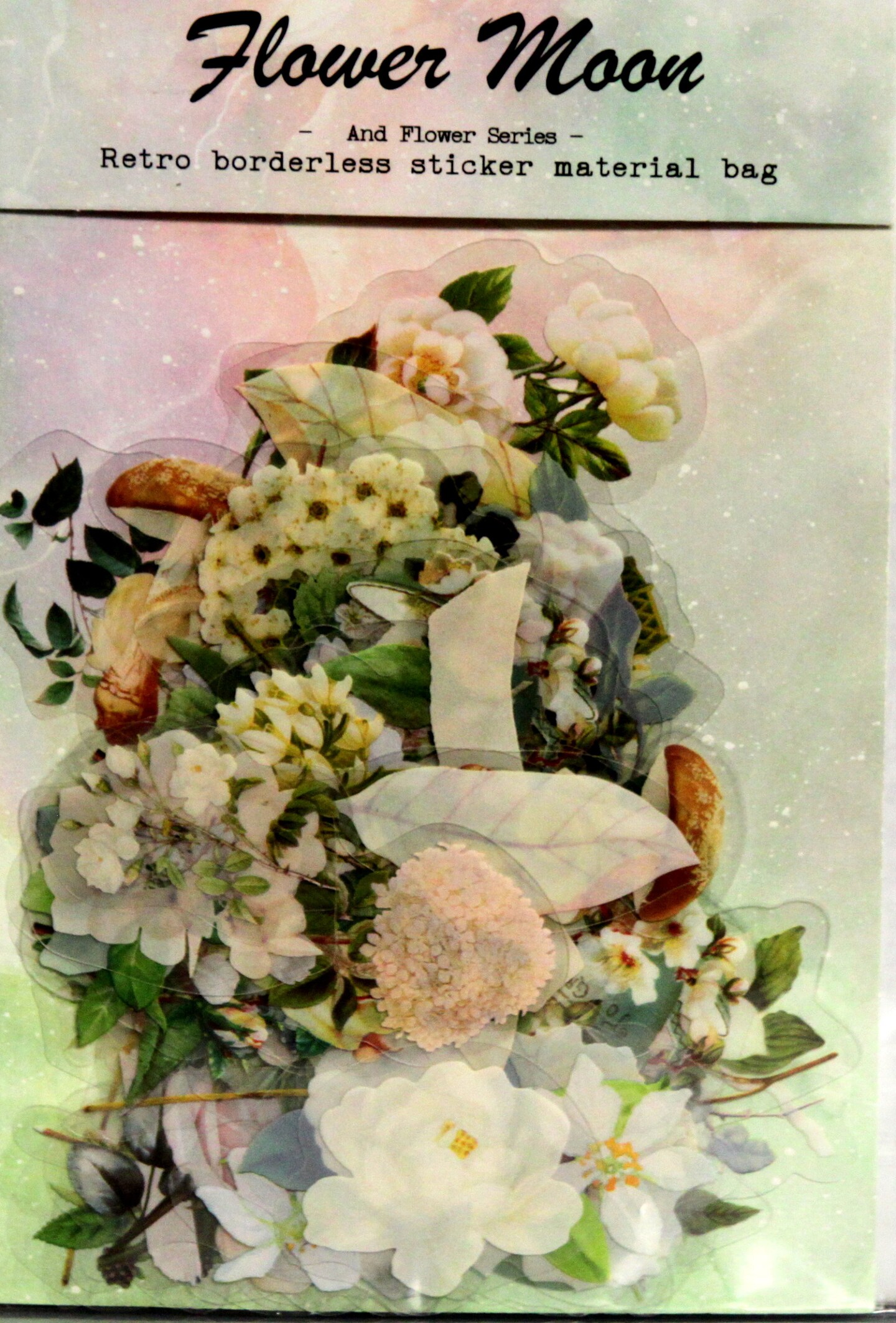 Flower Moon Clear Stickers Michaels