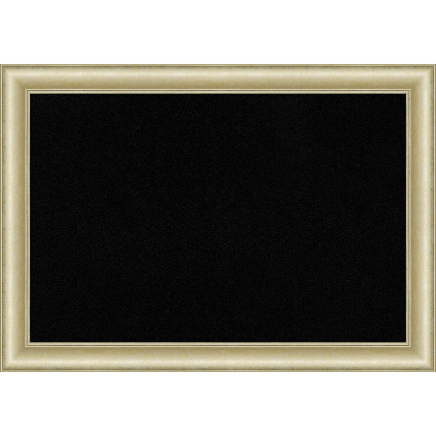 Textured Framed Corkboard, Black Cork