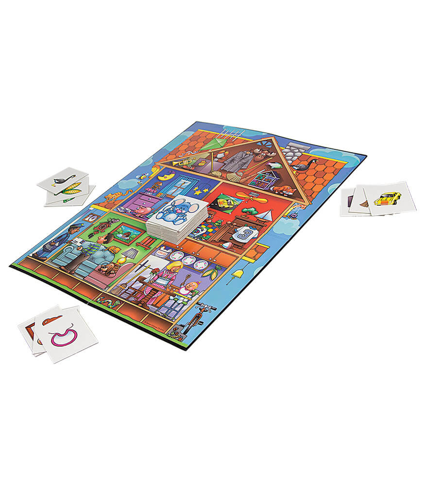 Carson Dellosa I Spy a Mouse in the House! Picture Rhymes Board Game
