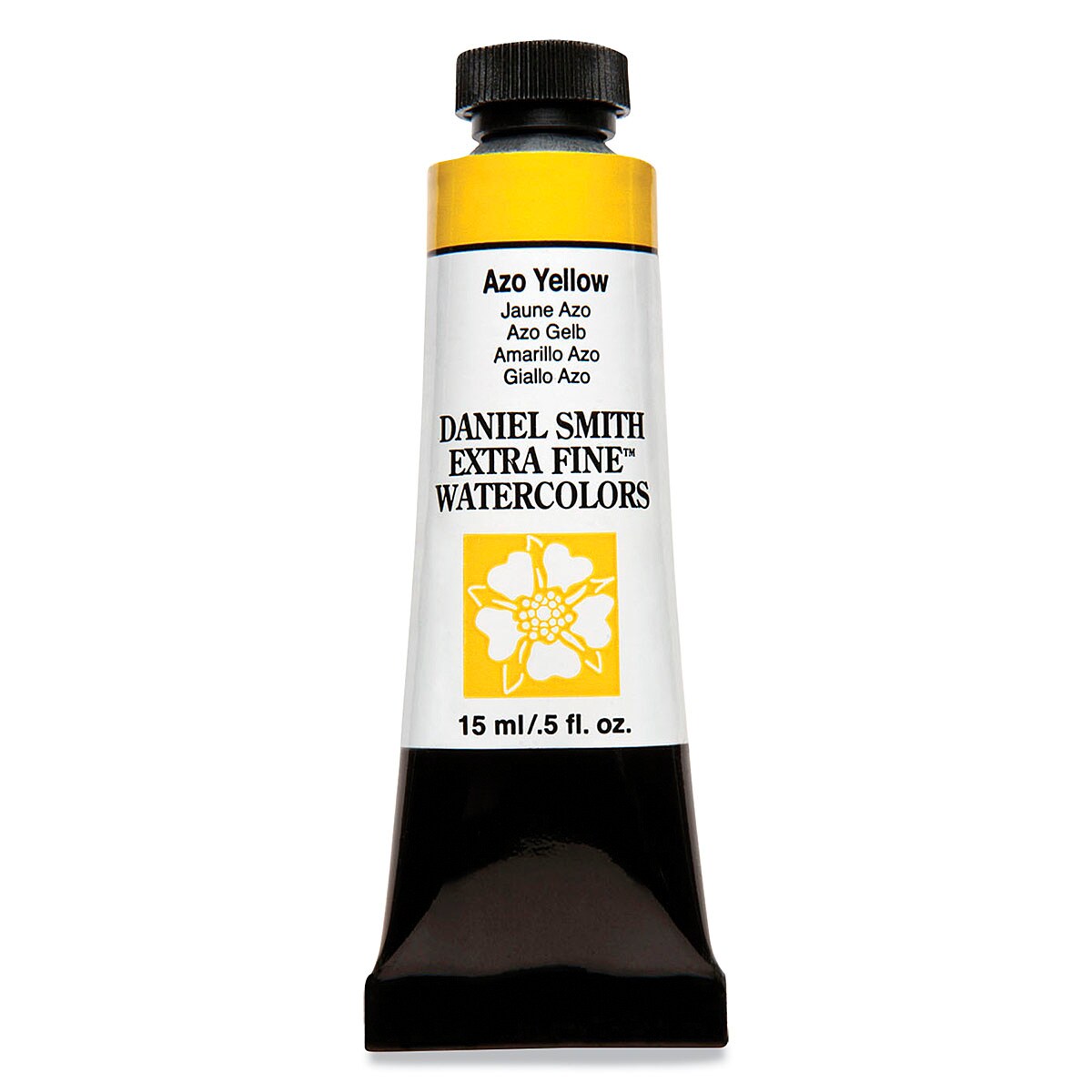 Daniel Smith Extra Fine Watercolor - Azo Yellow, 15 ml Tube
