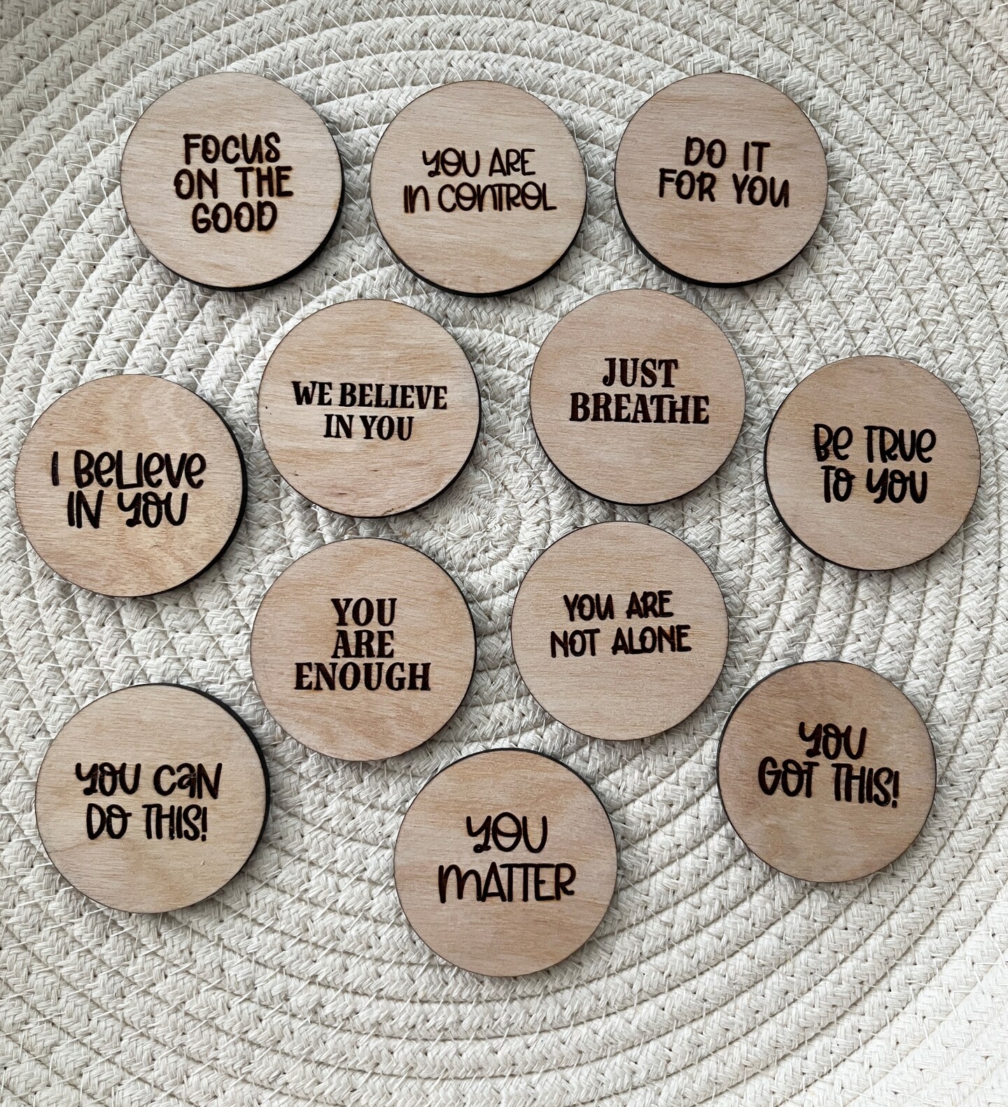 Pocket tokens, Pocket Hugs, Words of Encouragement, Positive Words ...