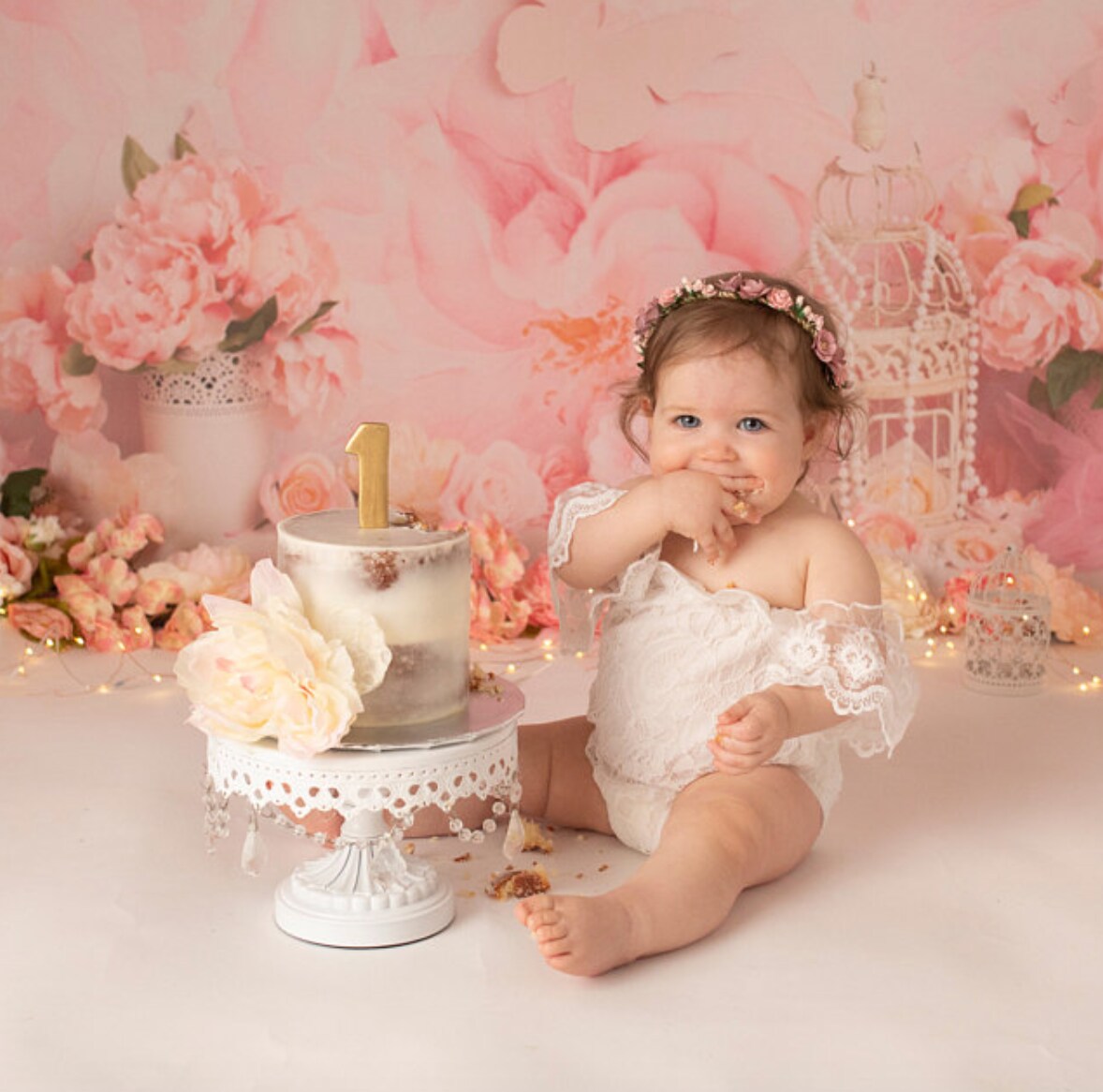 Fashion baby floral crown