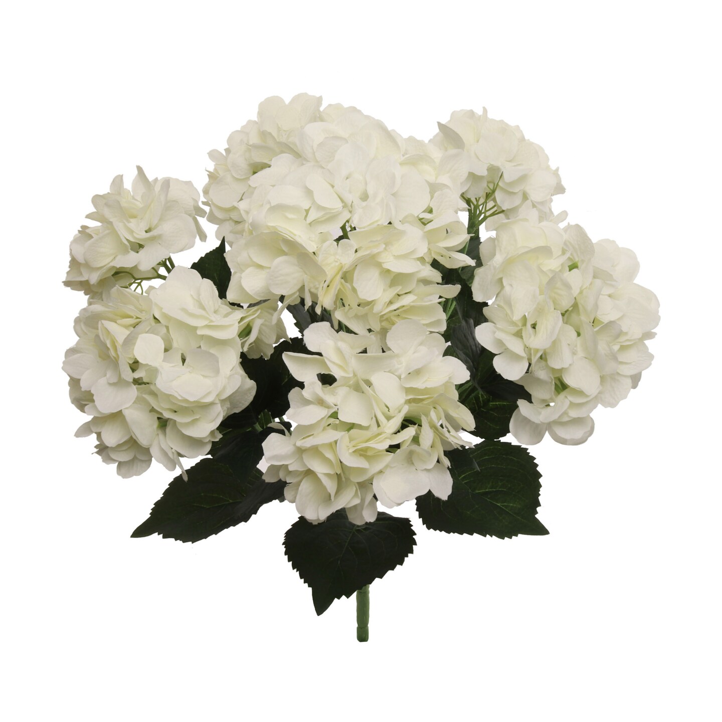 Cream Hydrangea Bush, Floral Home by Artificial Flowers