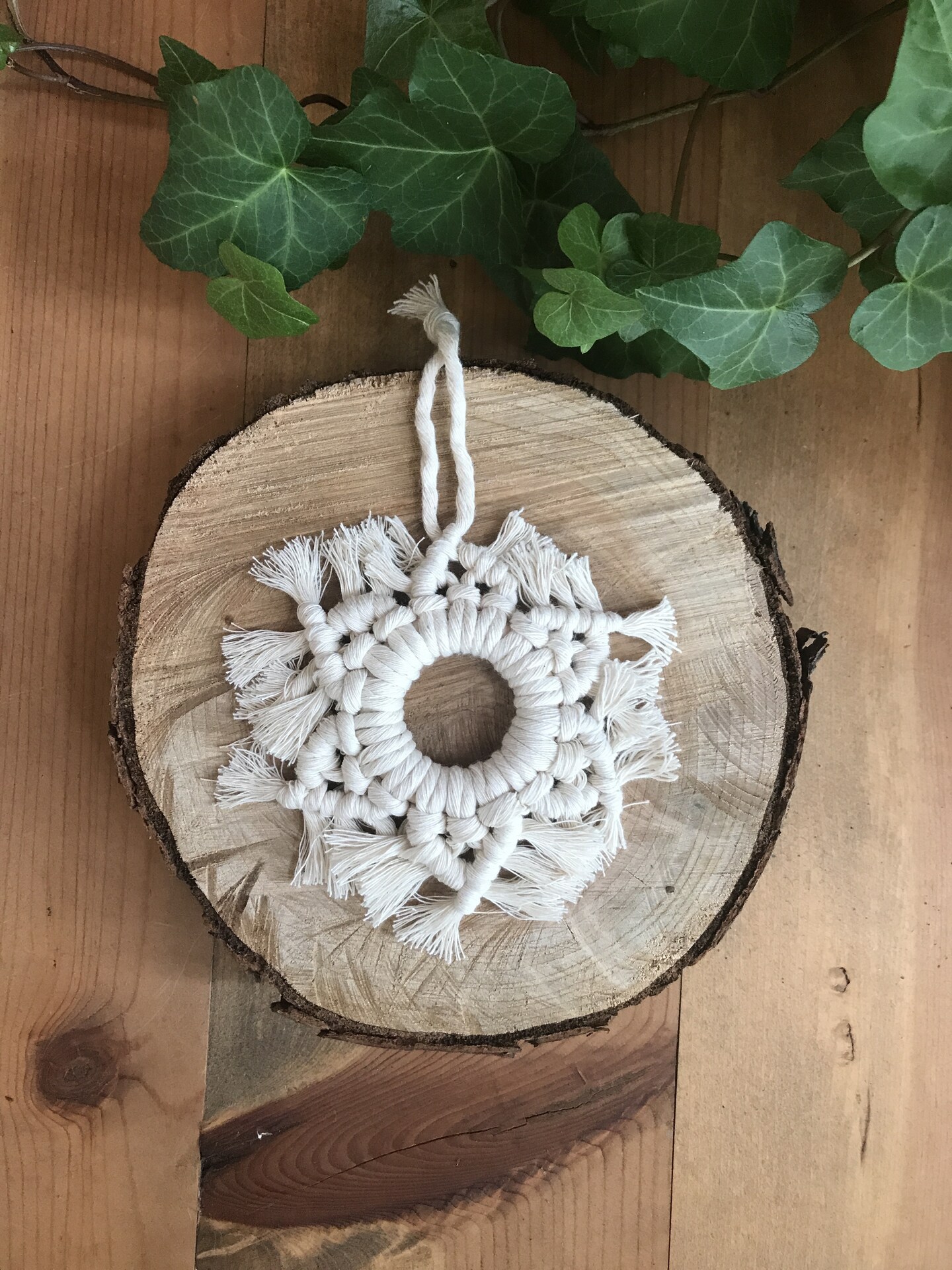 DIY snowflake Macrame Kit