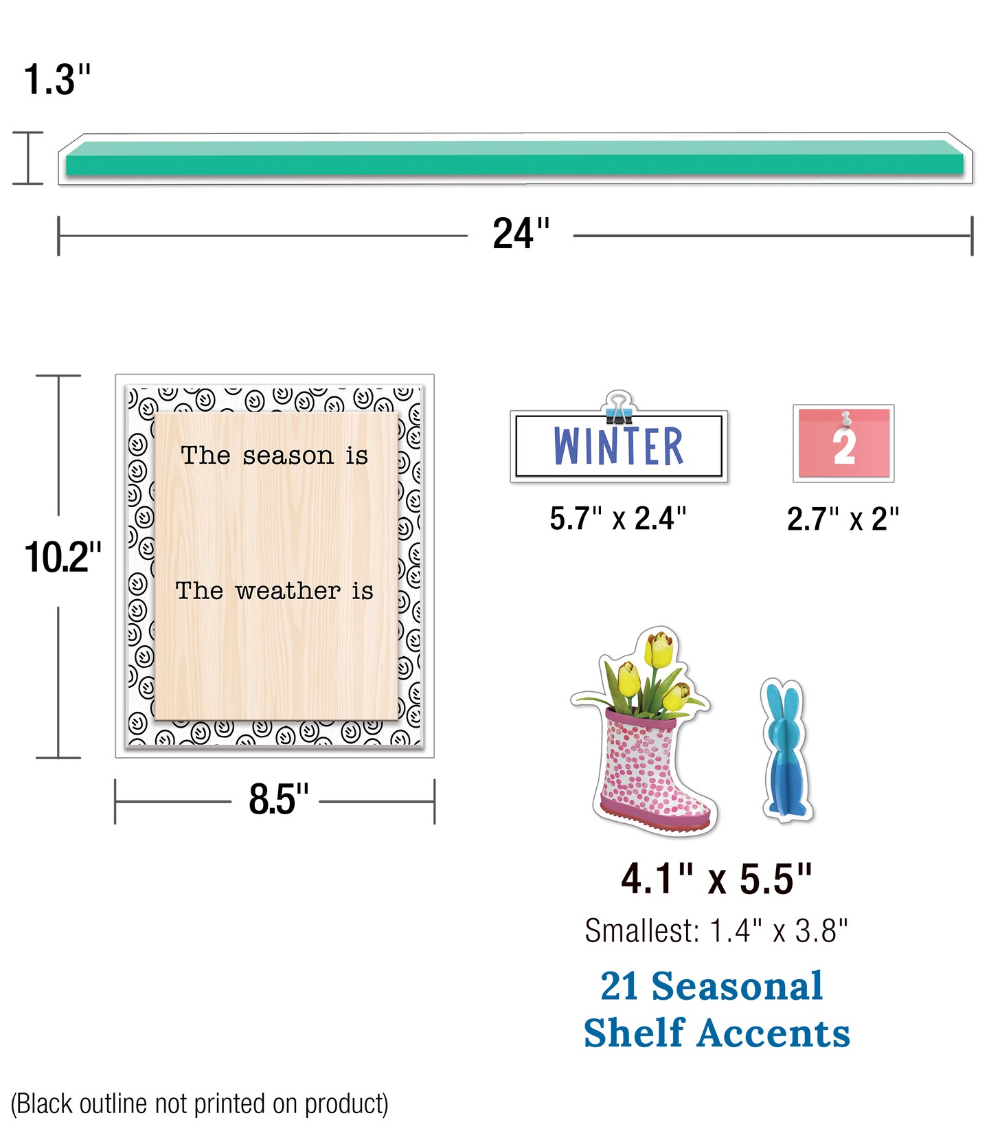 Happily Ever Elementary Bulletin Board Sets, Wall D&#xE9;cor &#x26; Classroom D&#xE9;cor