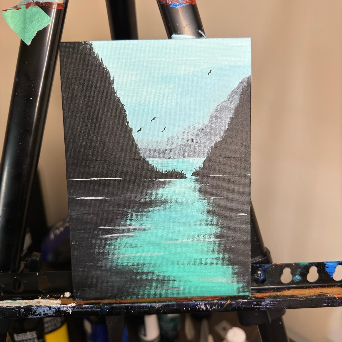 絵画 Art painting acrylic 50.50 Amazon.com: Epic Art 'Samsara' by Rita Shimelfarb, Acrylic