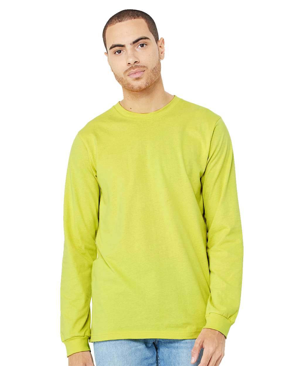 BELLA + CANVAS® - Jersey Long Sleeve Tee - 3501 | 4.2 oz,100% cotton ...