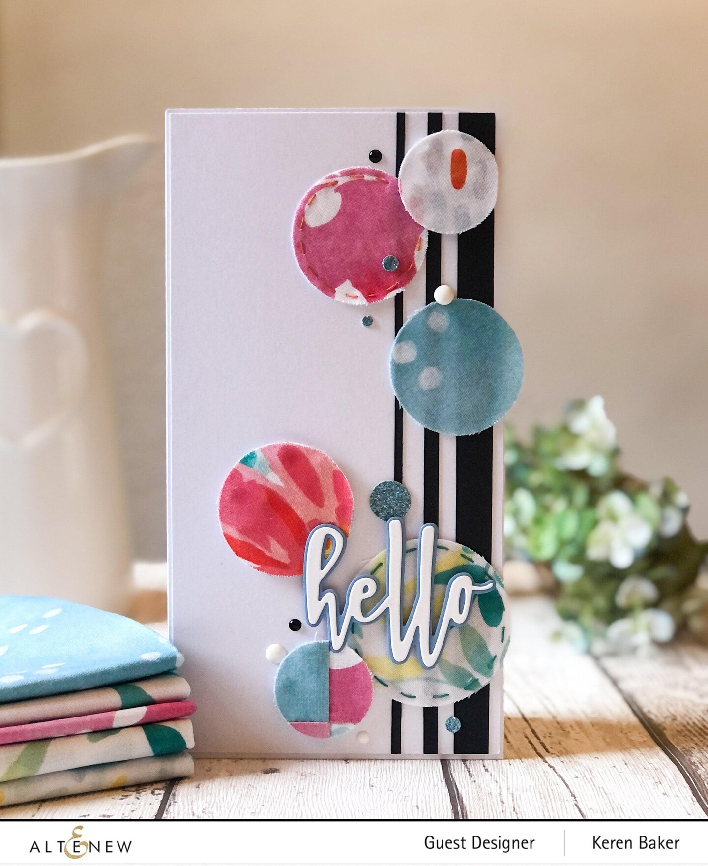 Essential Black &#x26; White Enamel Dots