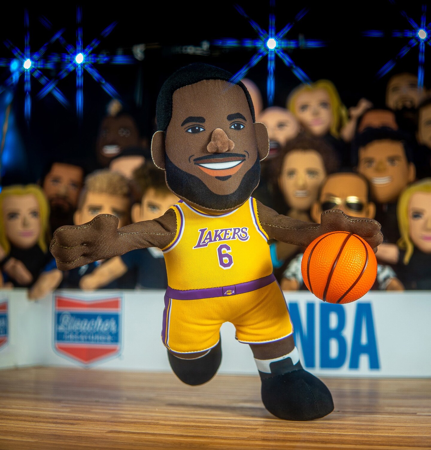 Bleacher Creatures Los Angeles Lakers LeBron James 10" Plush Figure