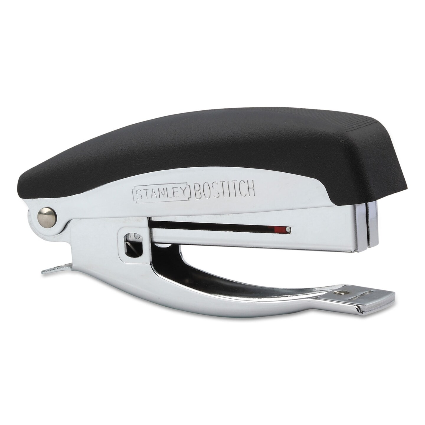 Stanley Bostitch Deluxe Hand-Held Stapler, 20-Sheet Capacity, Black