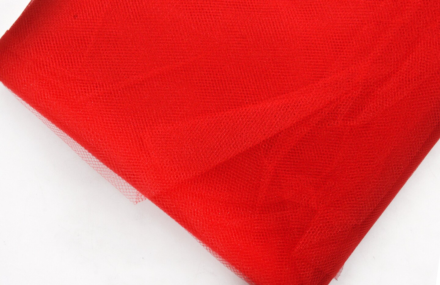 Belagio Tulle Fabric, 54&#x22; Wide, 40 Yards, Red