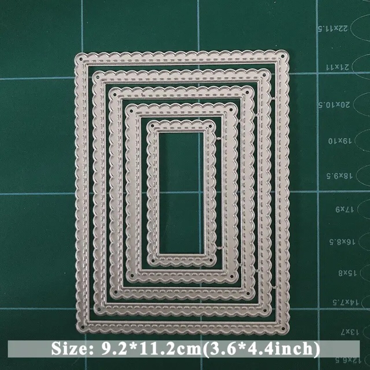 Metal Rectangle Frame Nesting 5 Piece Dies Set | Michaels