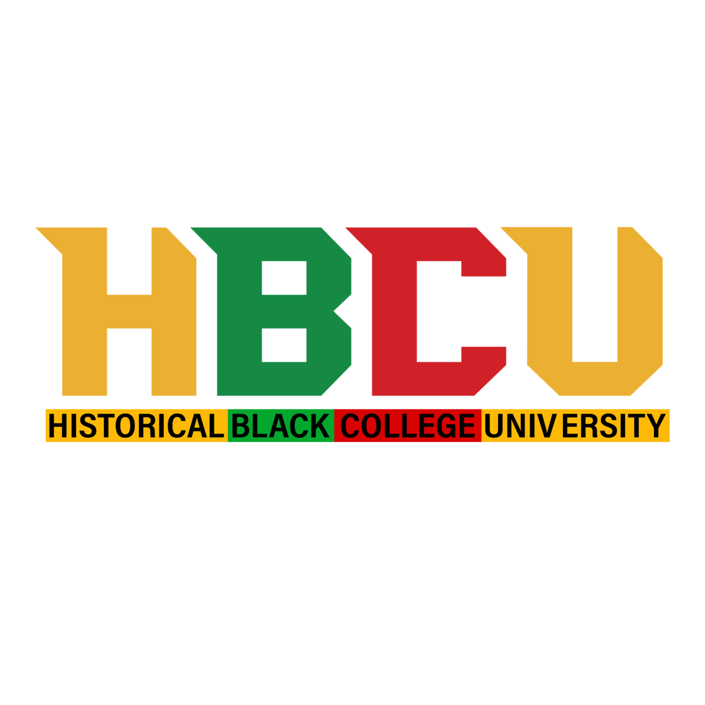 HBCU Historical Black Colleges and Universities DTF Transfer - Direct-to-Film