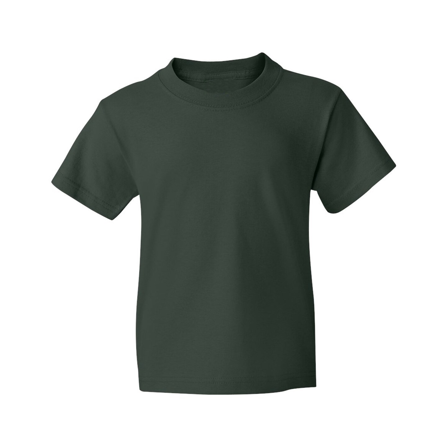 Jerzees Men's Heavyweight Short Sleeve T-Shirt - 5.6 Oz 50/50 Cotton Polyester Crewneck - View #13