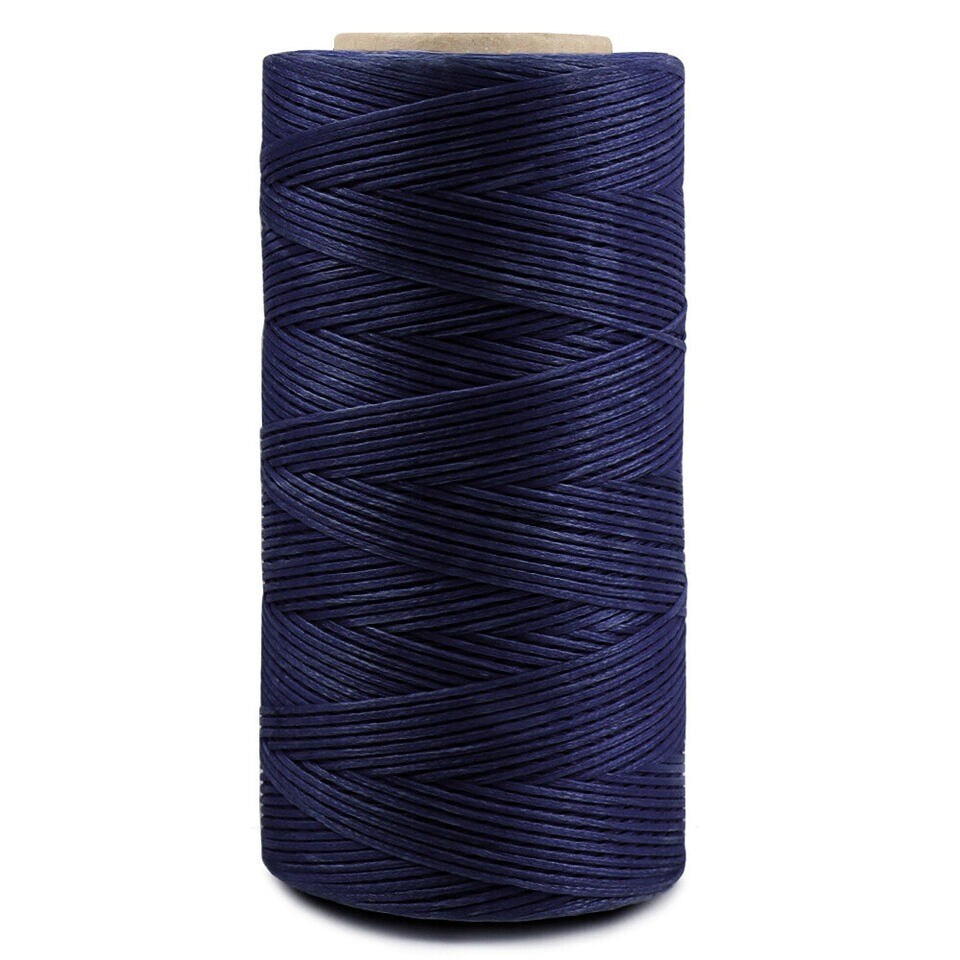 Leather Craft Sewing Stitching Waxed Thread DIY 284YD 150D Polyester String Cord