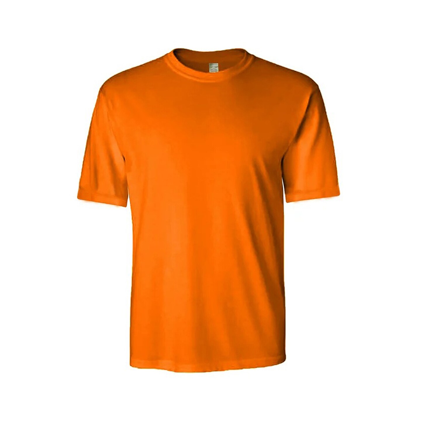 RADYAN&#xAE; High Visibility Safety Short Sleeve Crewneck T-Shirt