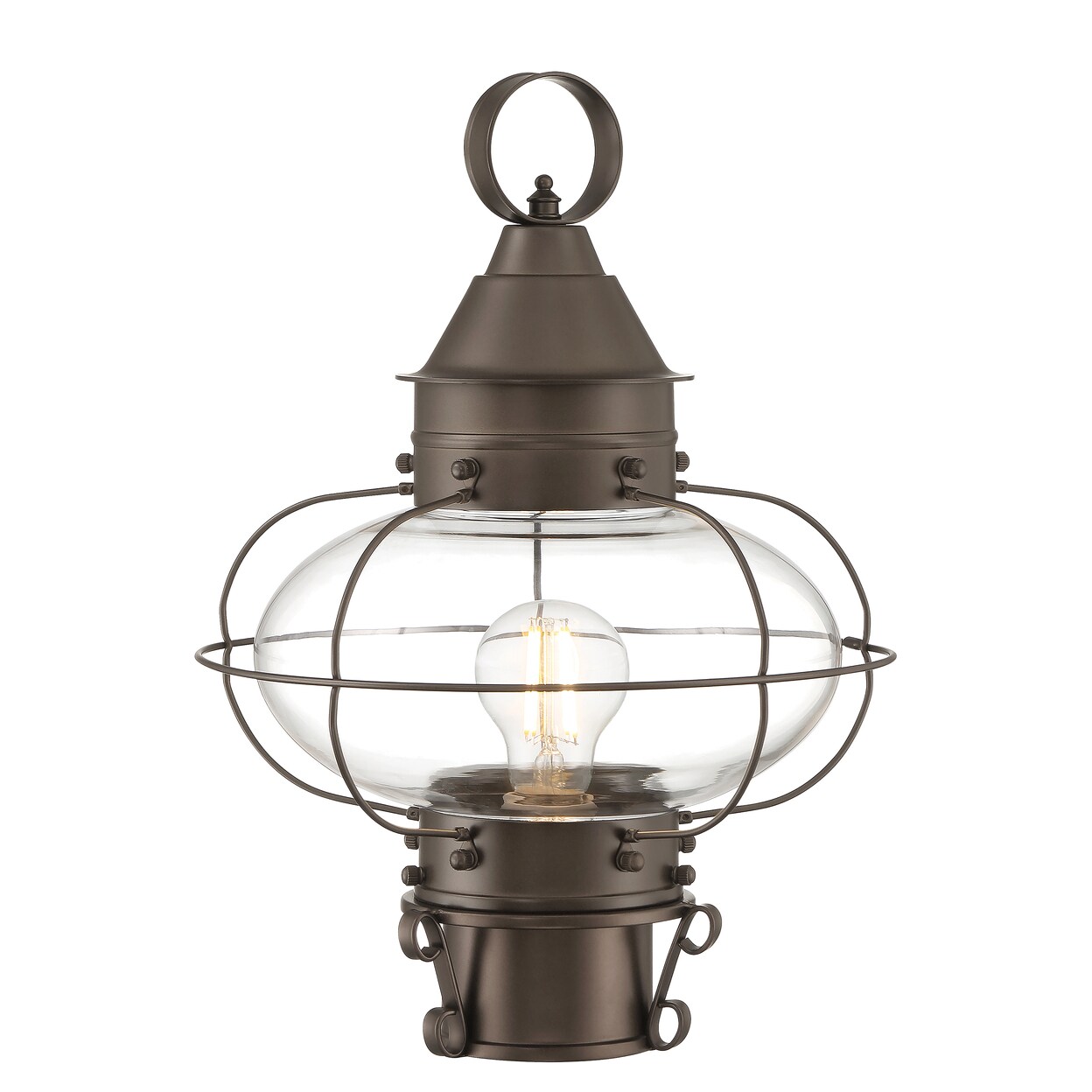 Cottage Onion Outdoor Post Lantern