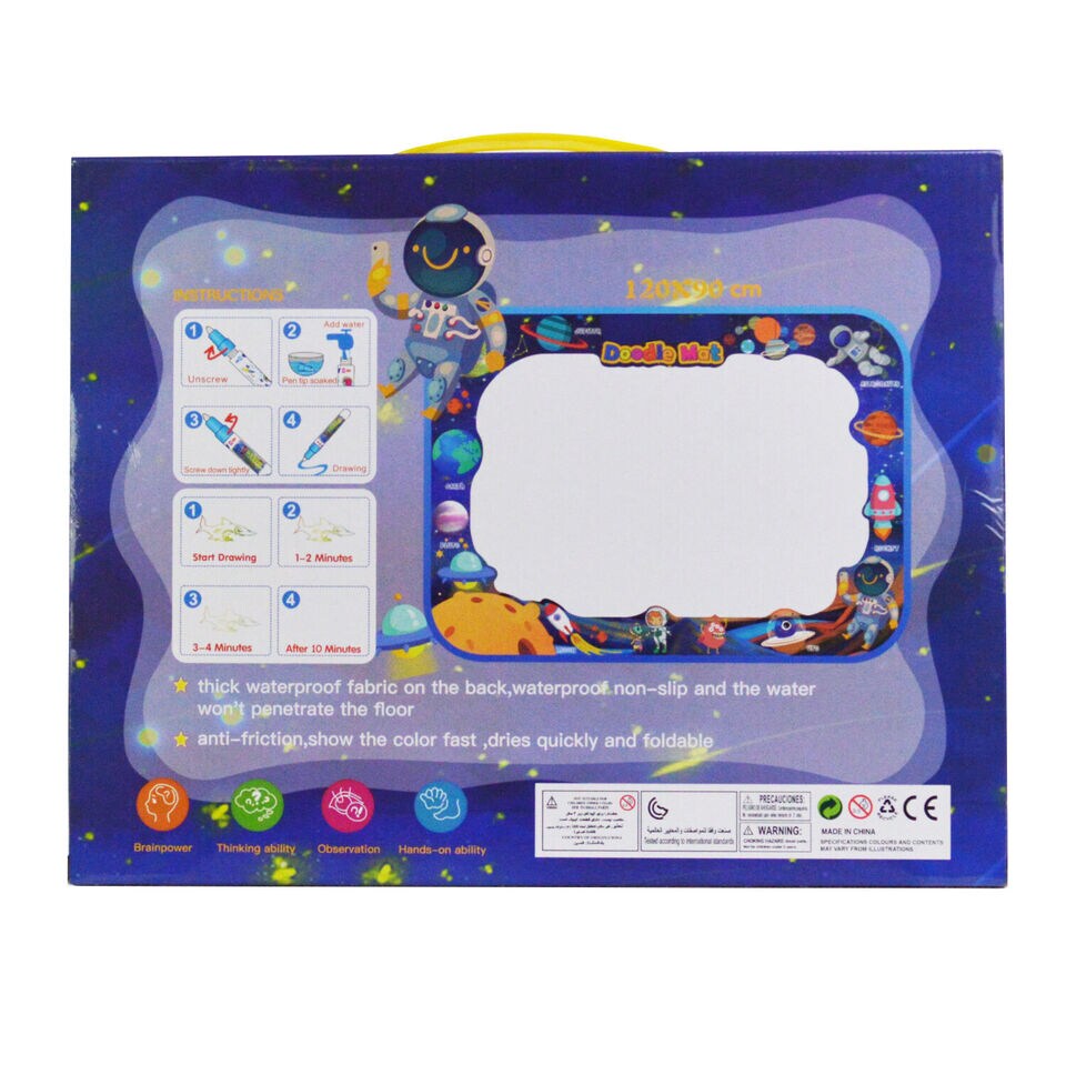 47x35 inches Water Doodle Mat