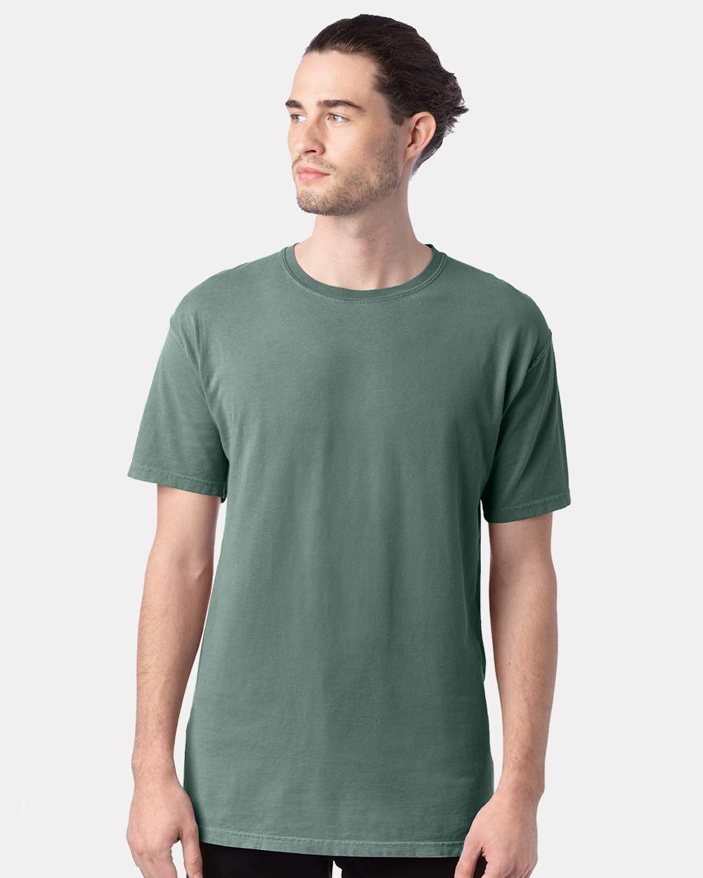 Garment-Dyed Crewneck T-Shirt for Casual, Vintage & Everyday Comfort Wear