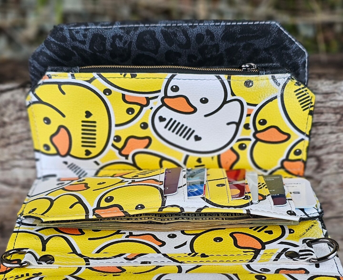 Custom Duck Vinyl Wallets and Tote Collection product 3