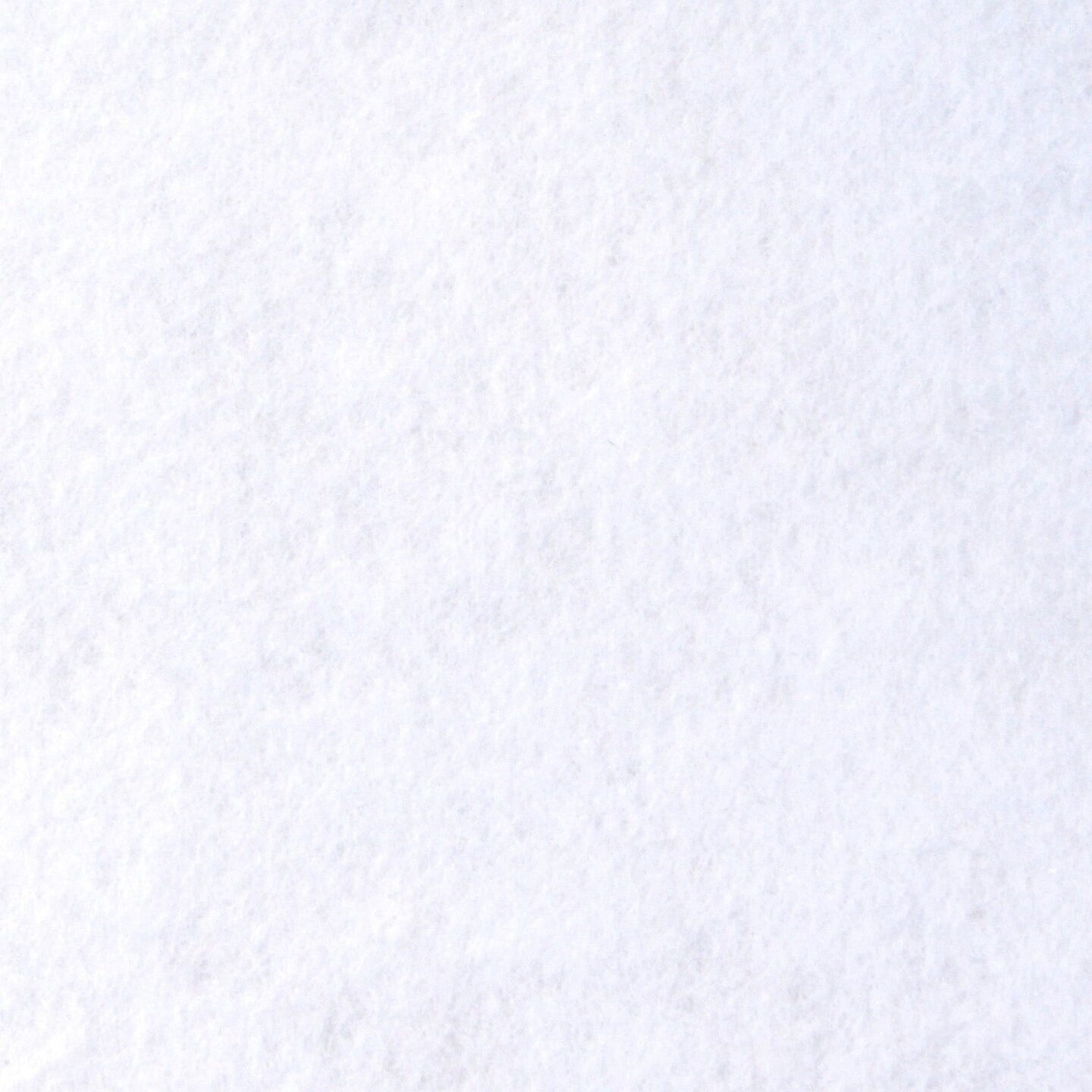 Wool Blend Felt, White
