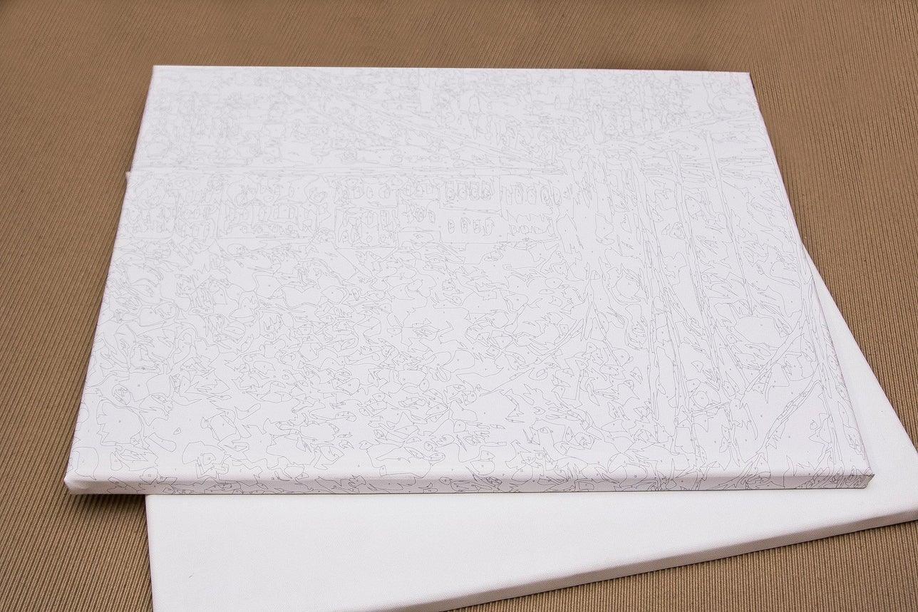 Painting by Numbers kit Crafting Spark Modern Classic S077 19.69 x 15.75 in