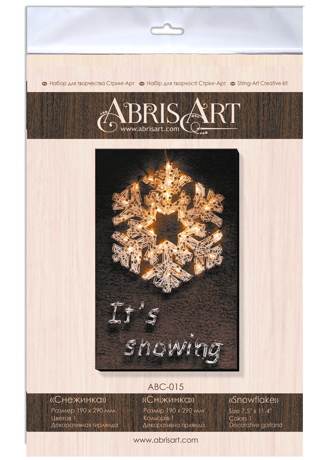 Creative Kit/String Art Snowflake