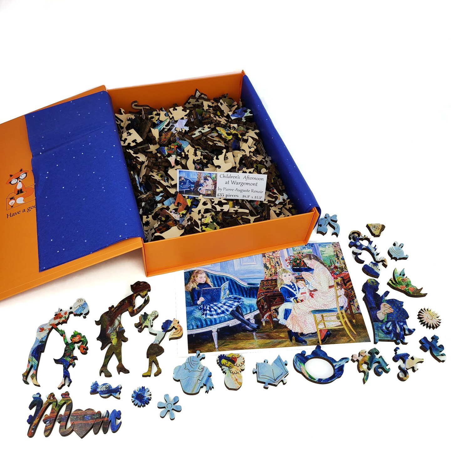Wooden Jigsaw Puzzles for Adults - Uniquely Shaped Pieces - made
