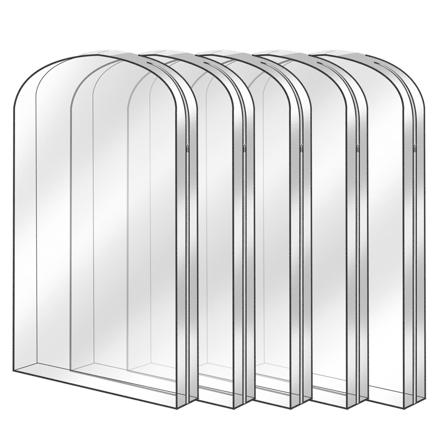 Translucent Garment Bags 5 packs | Michaels