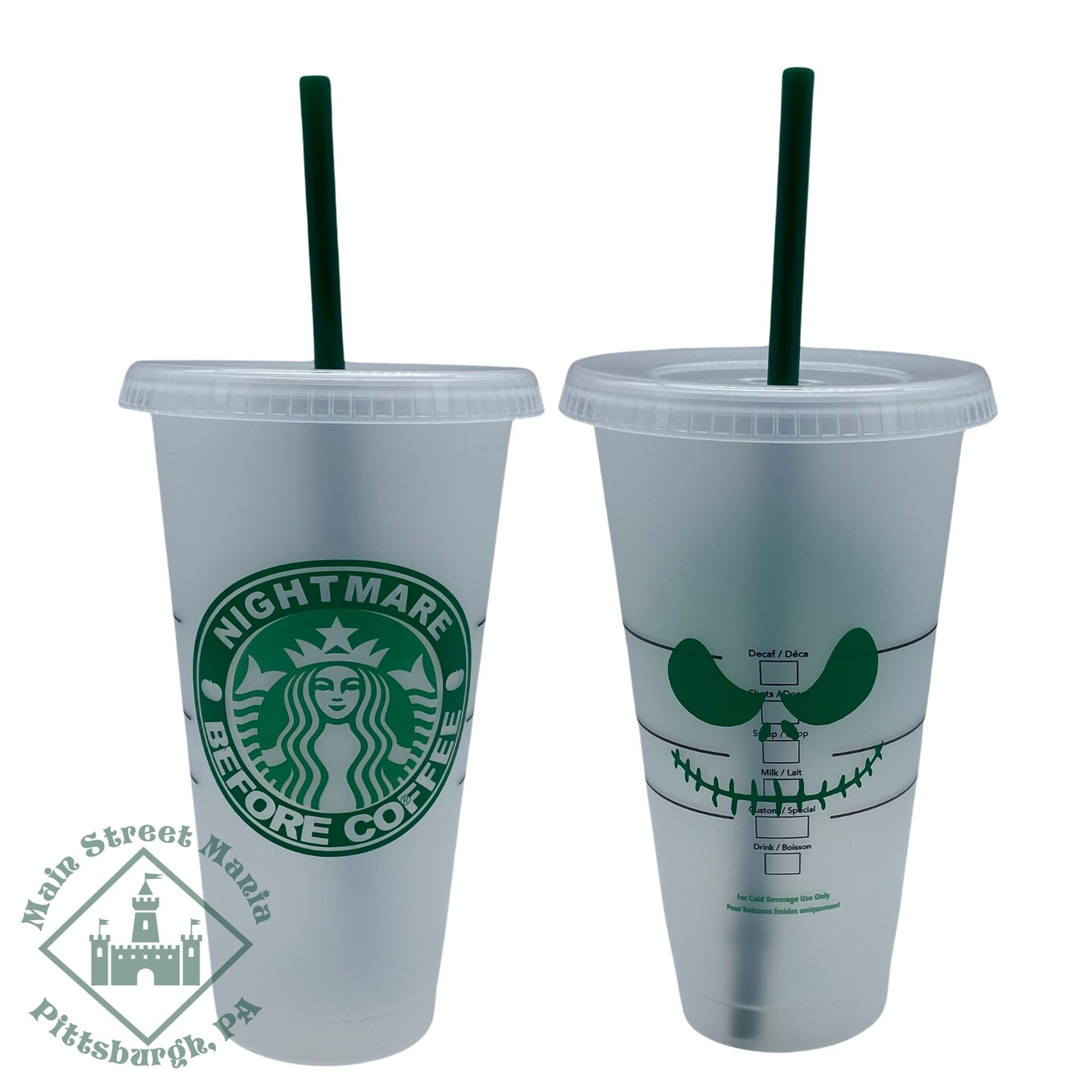 Nightmare Before Coffee Coffee Starbucks Tumbler Personalized Disney product 2