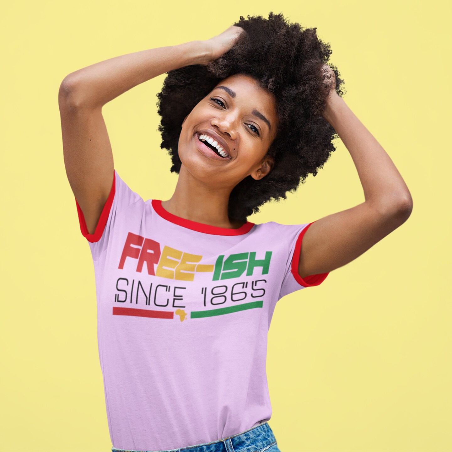 HBCU Free-ish Since 1865  DTF Transfer - Direct-to-Film