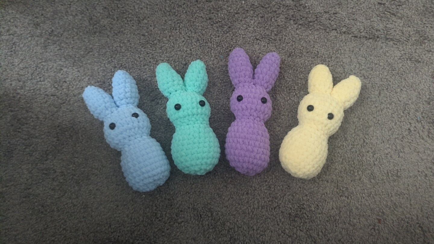 product name is Crochet Peeps