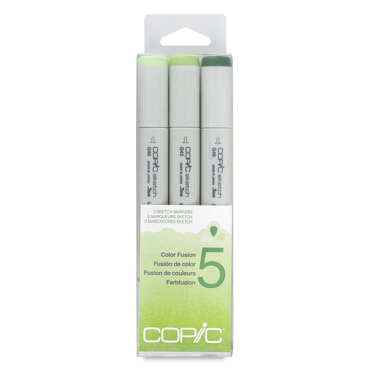 Copic Sketch Marker Set - Color Fusion 5