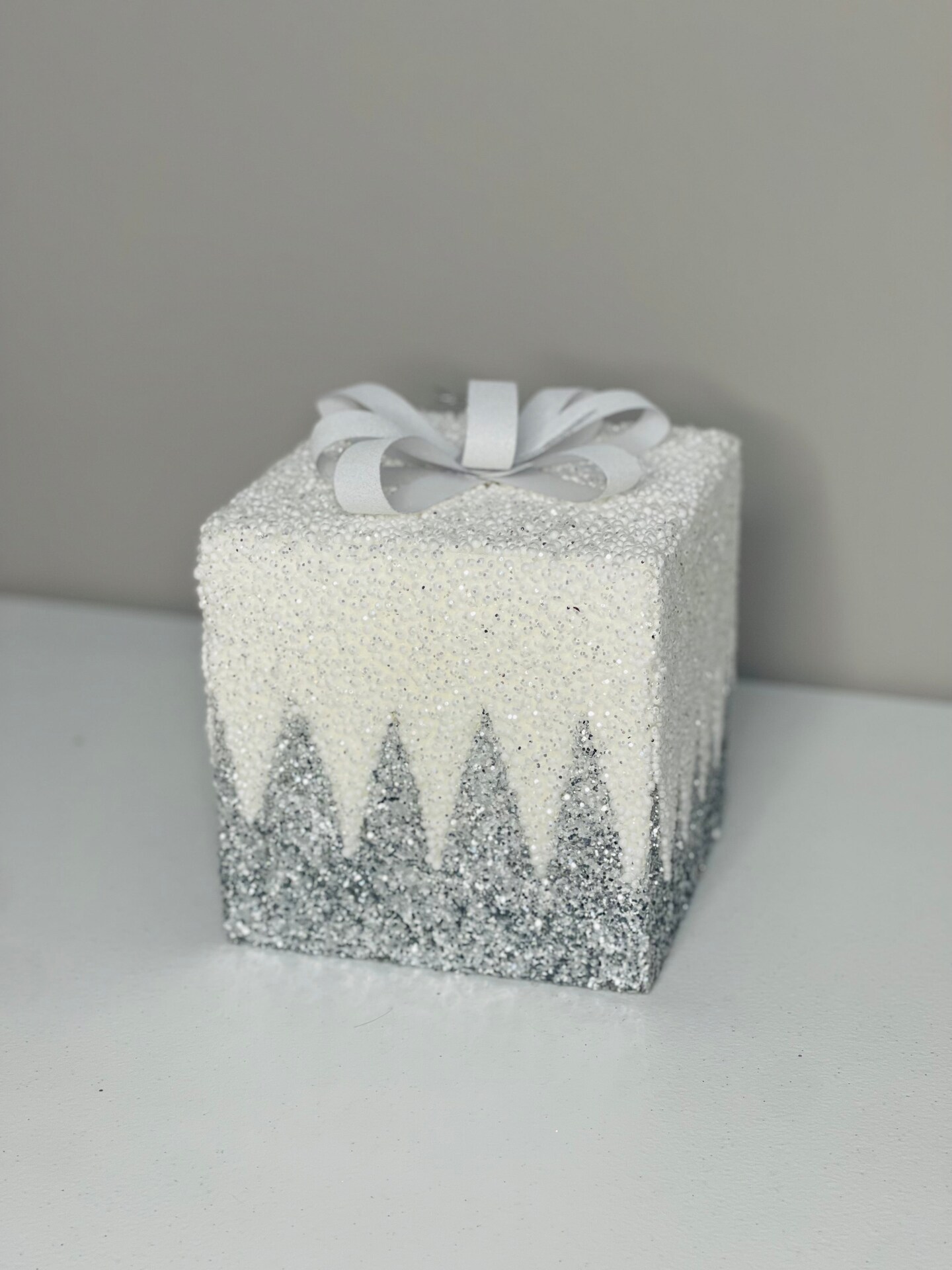 Gift Box Decor for Holidays Christmas 5.9&#x27;&#x27;