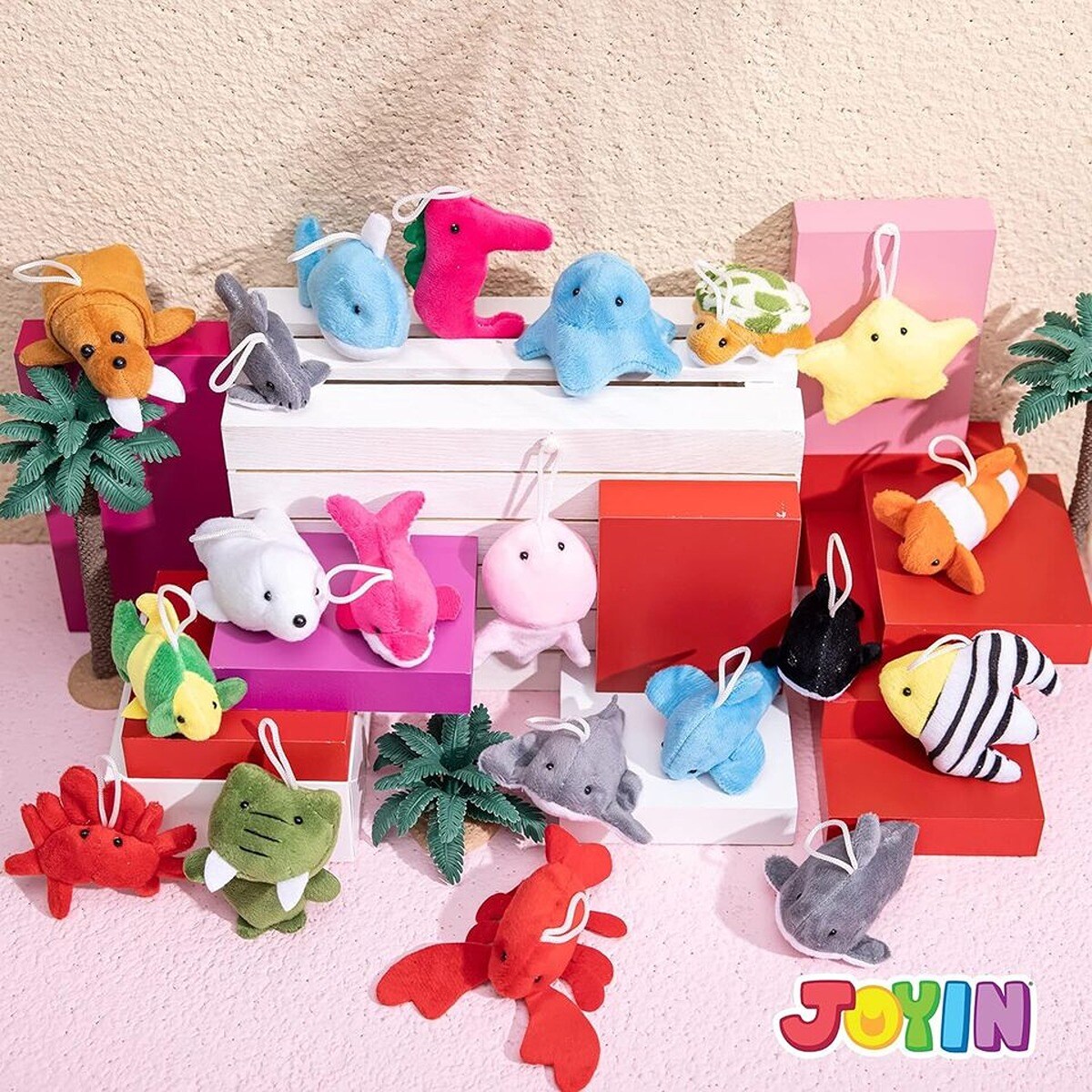 Small Animal Plush Toy 24 packs