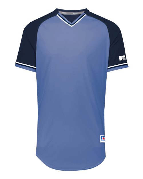 Russell Athletic® - Classic V-Neck Jersey, Plain V-Neck Jersey - R01X3M ...