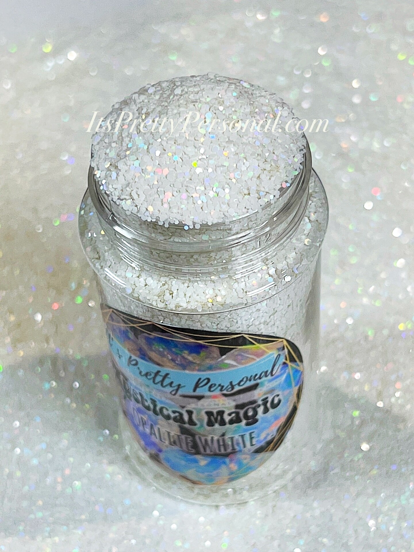 &#x201C;Opalite White&#x22;- Mystical Magic Collection- Holographic Shimmer