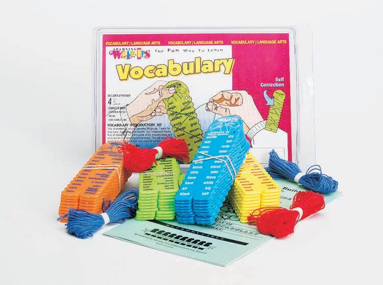 Learning Wrap-Ups Vocabulary Intro Kit