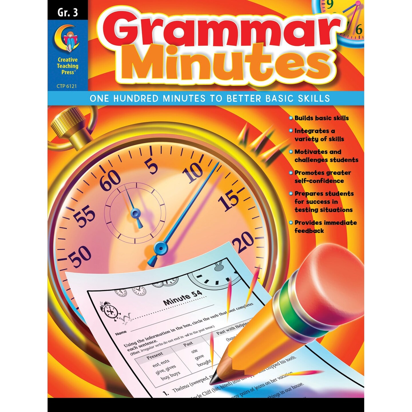 Grammar Minutes Workbook, Grade 3 | Michaels