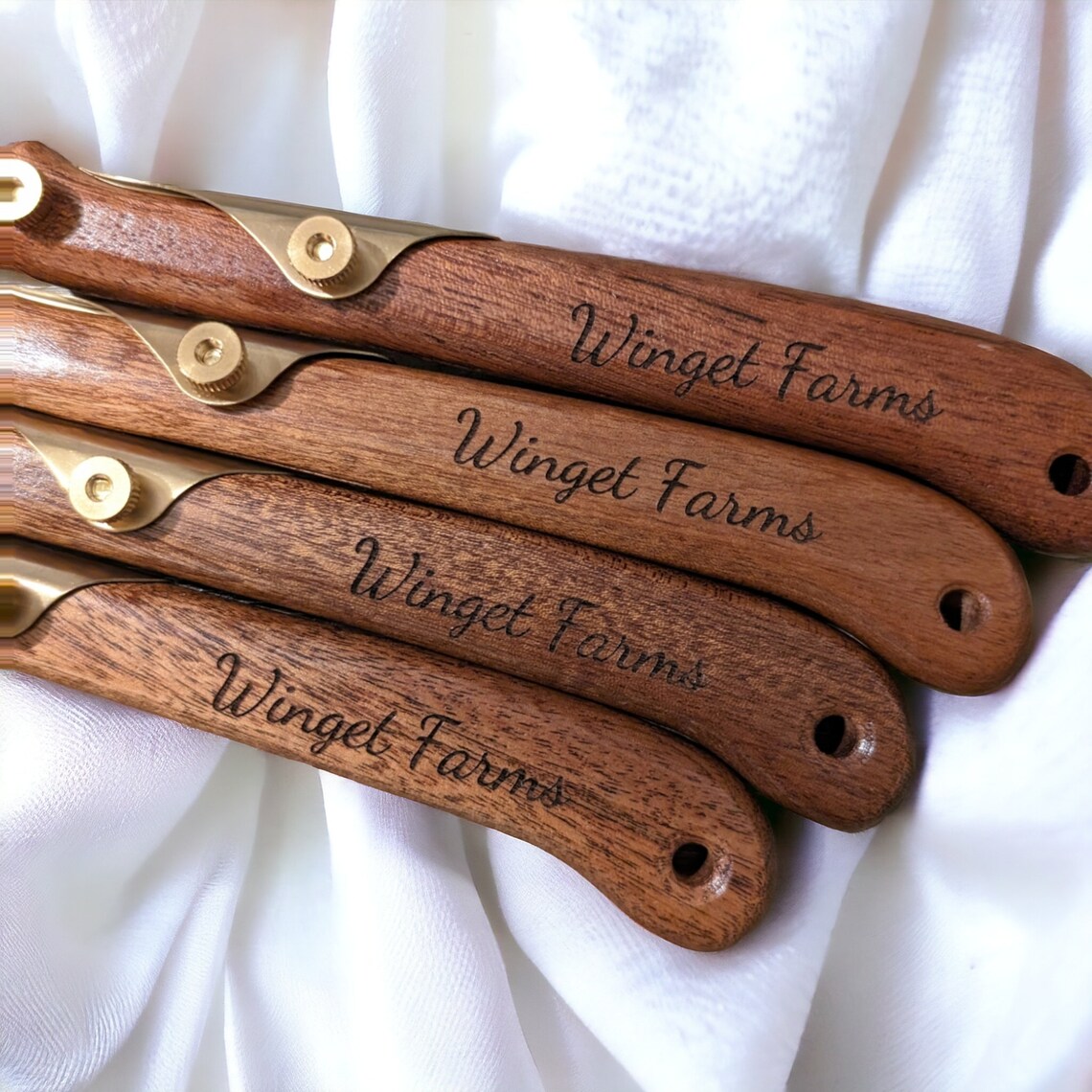Baker's Traditional Bread Lame - Winget Farms Engraved Bread Scoring Tool  for Artisan sourdough and breads baked goods - Gifts for Baker