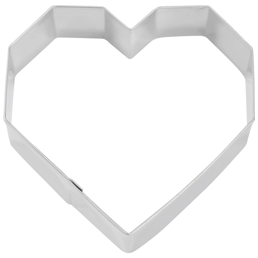 Geo Heart 3.5&#x22; Cookie Cutter