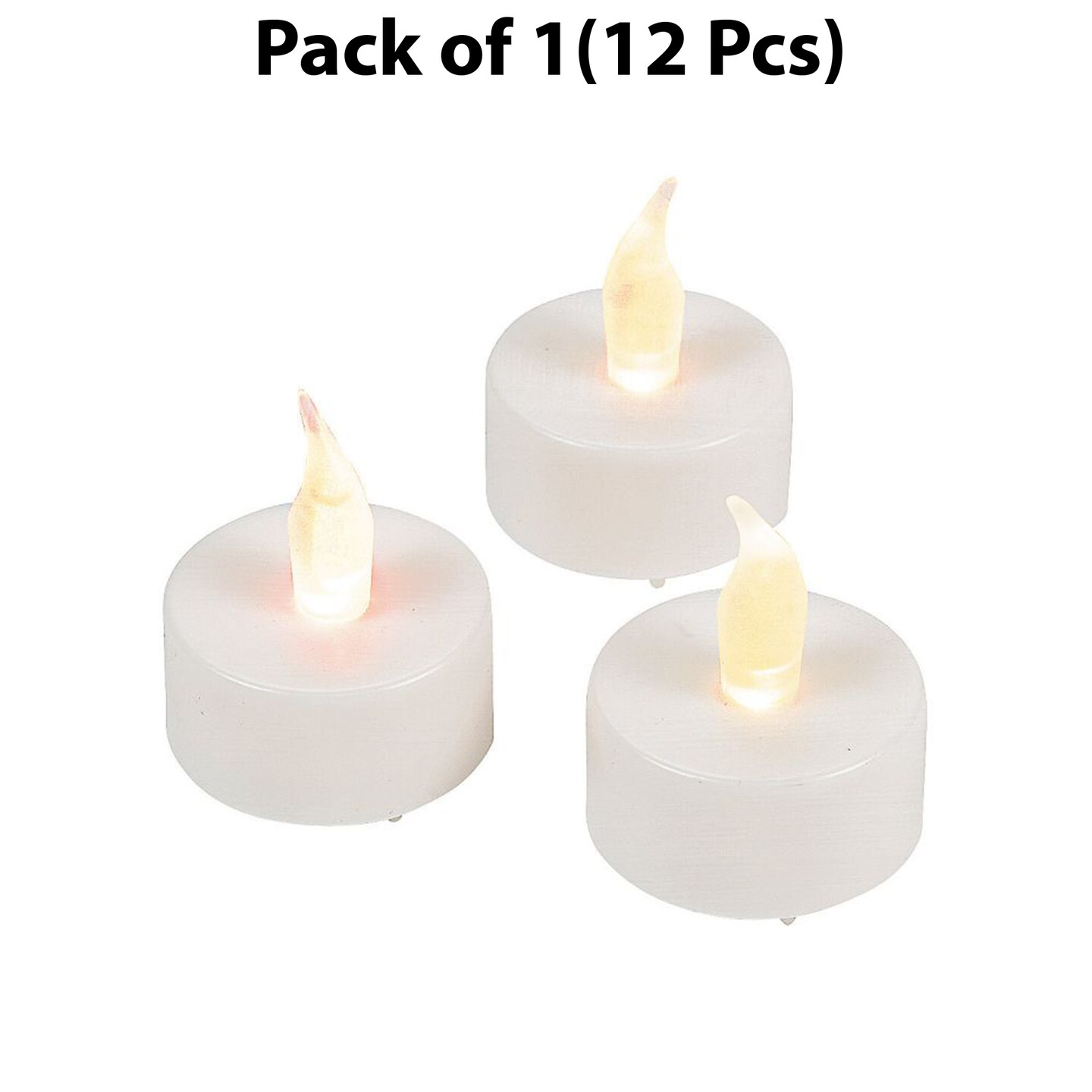 Tea Light Candles White 2 inches tall with 1 1/2 inch base | Divine Masterfully Crafted Tea Light Art | MINA&#xAE;