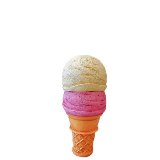 Two Scoop Ice Cream Over Sized Statue