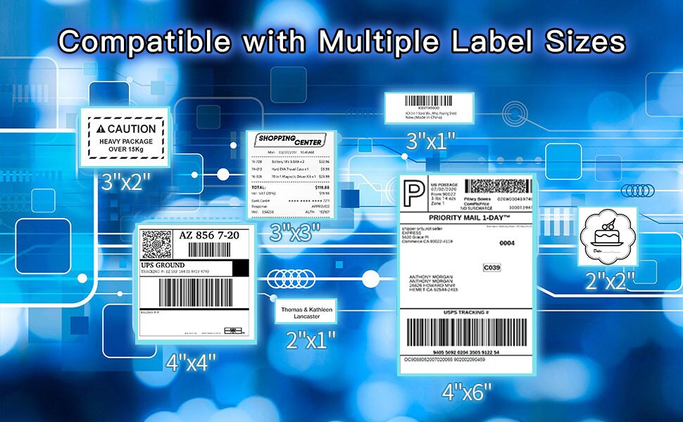 Thermal Label Printer Fast Shipping Solution for Shopify eBay Amazon