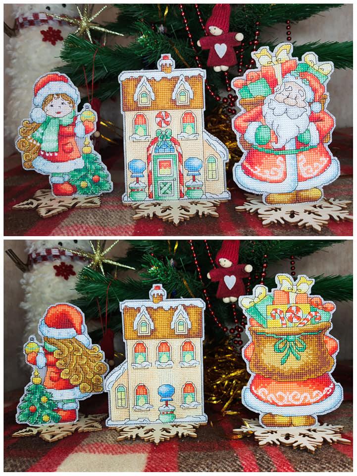 Set of pictures &#x22;Fairy Tale. Santa Claus&#x22;